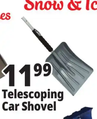 Ocean State Job Lot Telescoping car shovel offer