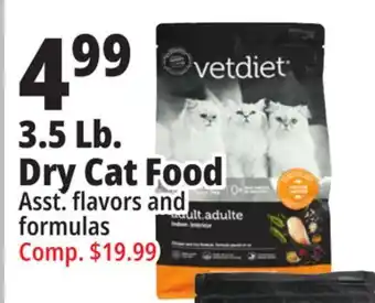 Ocean State Job Lot 3.5 lb. dry cat food offer