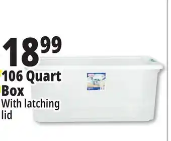 Ocean State Job Lot 106 quart box offer