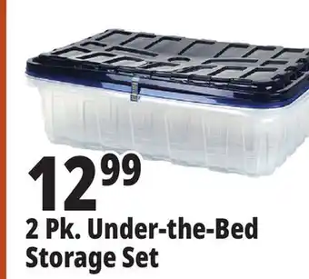 Ocean State Job Lot Mr. fresh under the bed storage bins, 2 count offer