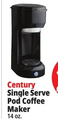 Ocean State Job Lot Century single serve pod coffee maker offer