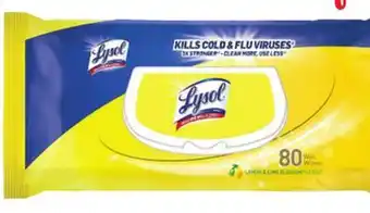 Ocean State Job Lot Lysol disinfecting wipes offer