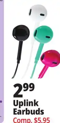 Ocean State Job Lot Uplink earbuds offer