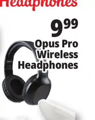 Ocean State Job Lot Opus pro wireless headphones offer
