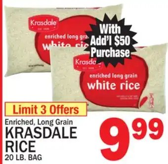 C Town Krasdale rice offer