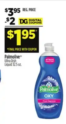 Dollar General Palmolive ultra dish liquid offer