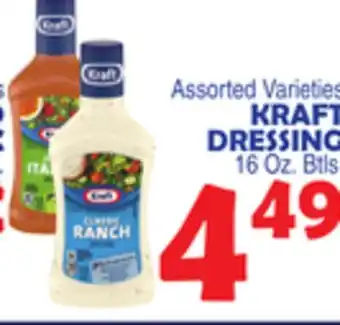 Bravo Supermarkets Kraft dressing offer