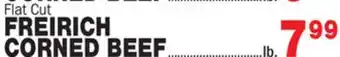 Bravo Supermarkets Freirich corned beef offer