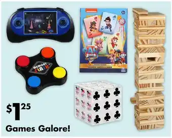 Dollar Tree Games galore! offer