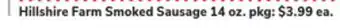 ACME Hillshire farm smoked sausage offer