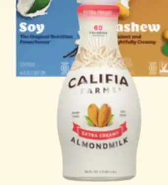 Fairway Store Market Califia almond milk offer