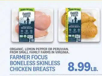 Kings Food Markets Farmer focus boneless skinless chicken breasts offer