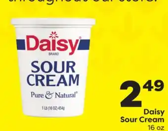 Weis Markets Daisy sour cream offer