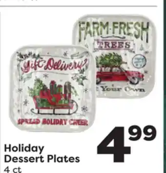 Weis Markets Holiday dessert plates offer
