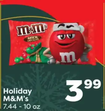 Weis Markets Holiday m&m's offer