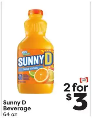 Weis Markets Sunny d beverage offer