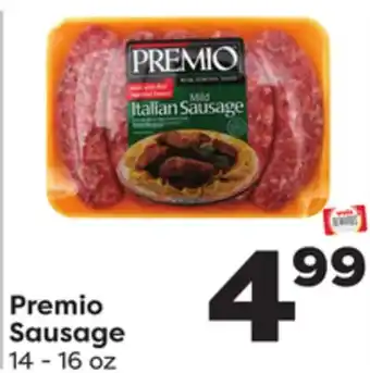 Weis Markets Premio sausage offer