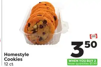 Weis Markets Homestyle cookies offer