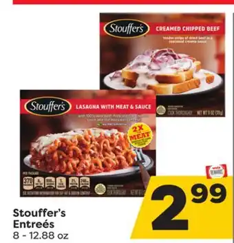 Weis Markets Stouffer's entreés offer