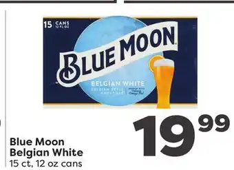 Weis Markets Blue moon belgian white offer