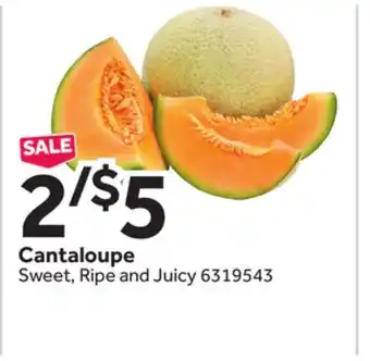 Stop&Shop Cantaloupe offer