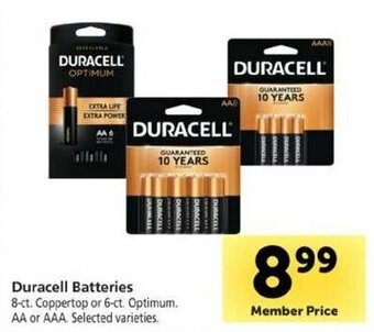 Safeway Duracell Batteries offer
