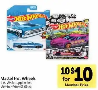 Safeway Mattel Hot Wheels offer