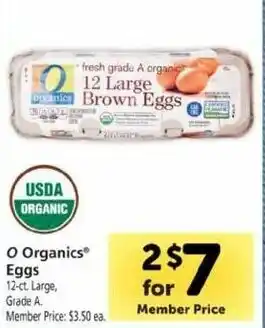 Safeway O Organics Eggs offer