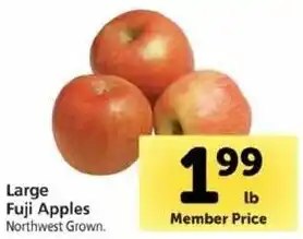 Safeway Large Fiji Apples offer