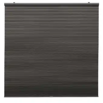 Ikea Hoppvals room darkening cellular blind, gray, 38x64 offer
