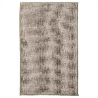 Ikea Toftbo bath mat, dark beige, 20x31 offer