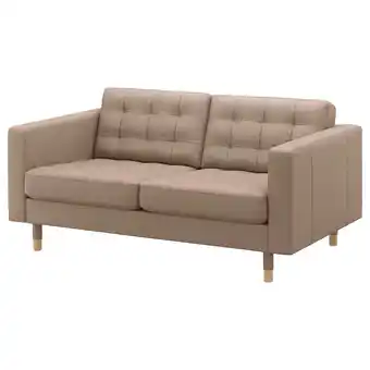 Ikea Morabo loveseat, grann/bomstad dark beige/wood offer