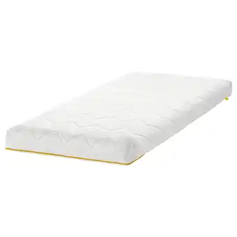 Ikea Underlig foam mattress for junior bed, white, 27 1/2x63 offer