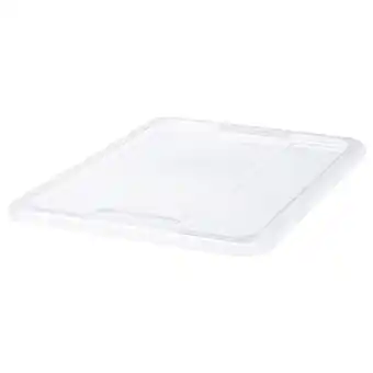 Ikea Samla lid for box, 3/6 gallon, clear offer