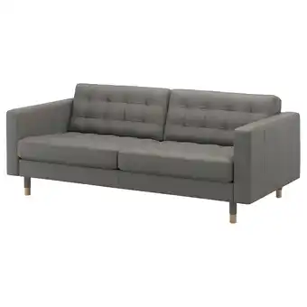 Ikea Morabo sofa, grann/bomstad gray-green/wood offer