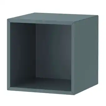 Ikea Eket wall-mounted shelving unit, gray-turquoise, 13 3/4x13 3/4x13 3/4 offer