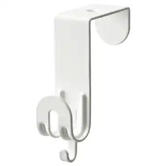 Ikea Sekiner hook for door, white offer