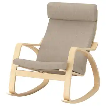 Ikea Poäng rocking chair, birch veneer/hillared beige offer