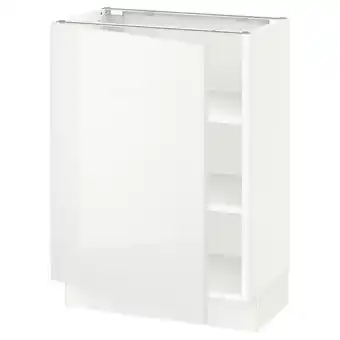 Ikea Sektion base cabinet with shelves, white/ringhult white, 24x15x30 offer
