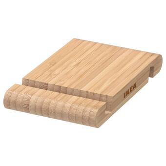 Ikea Bergenes holder for mobile phone/tablet, bamboo offer