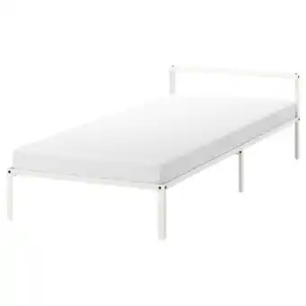 Ikea Grimsbu bed frame, white/luröy, twin offer