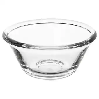 Ikea Vardagen bowl, clear glass, 4 ¾ offer