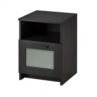 Ikea Brimnes nightstand, black, 15 3/8x16 1/8 offer