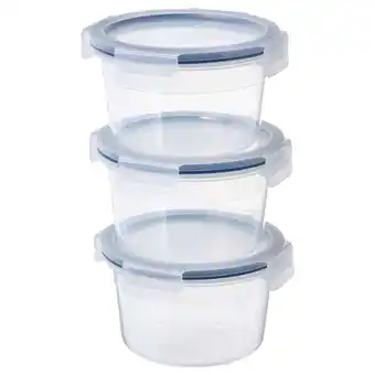 Ikea Ikea 365+ food container with lid, round/plastic, 25 oz offer