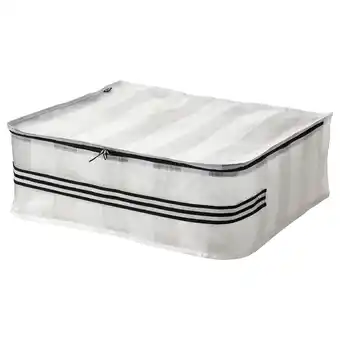 Ikea Görsnygg storage case, white/clear, 22x19x7 offer