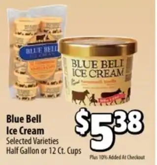 Mac's Market Blue Bell Ice Cream offer