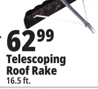 Ocean State Job Lot Telescoping roof rake offer