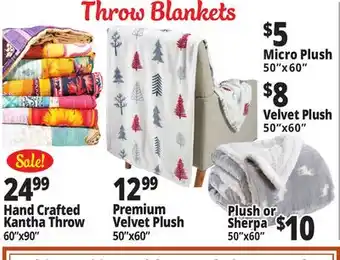 Ocean State Job Lot Blankets & throws offer