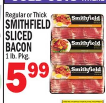C Town Smithfield sliced bacon offer