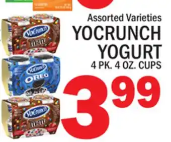 C Town Yocrunch yogurt offer